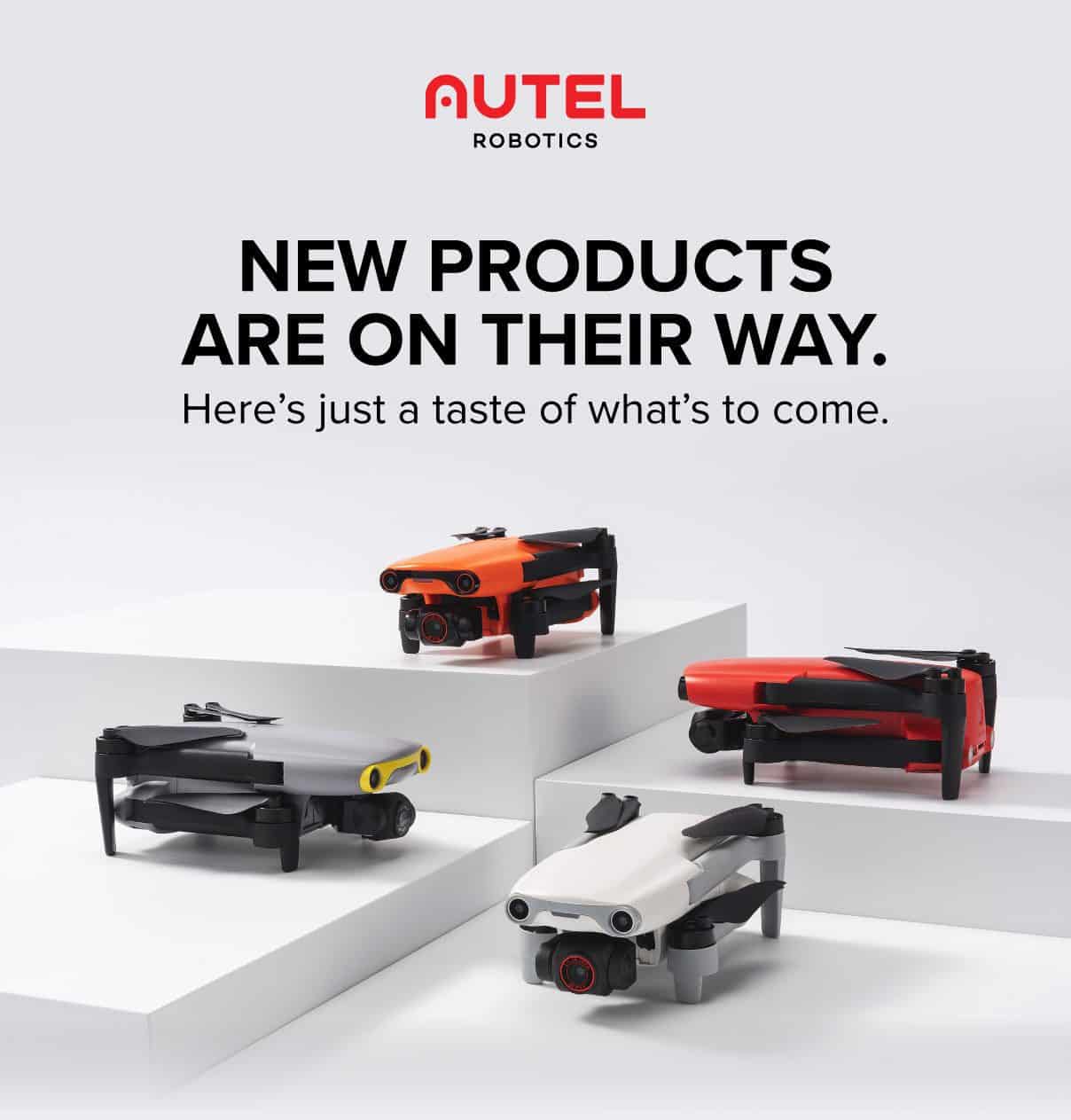 Teaser image Autel Robotics sent with its announcement email for the Nano and Lite.