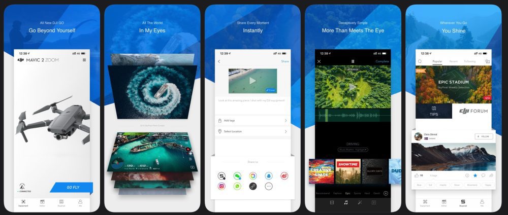 DJI updates Go 4 app ahead of Mavic 3 launch