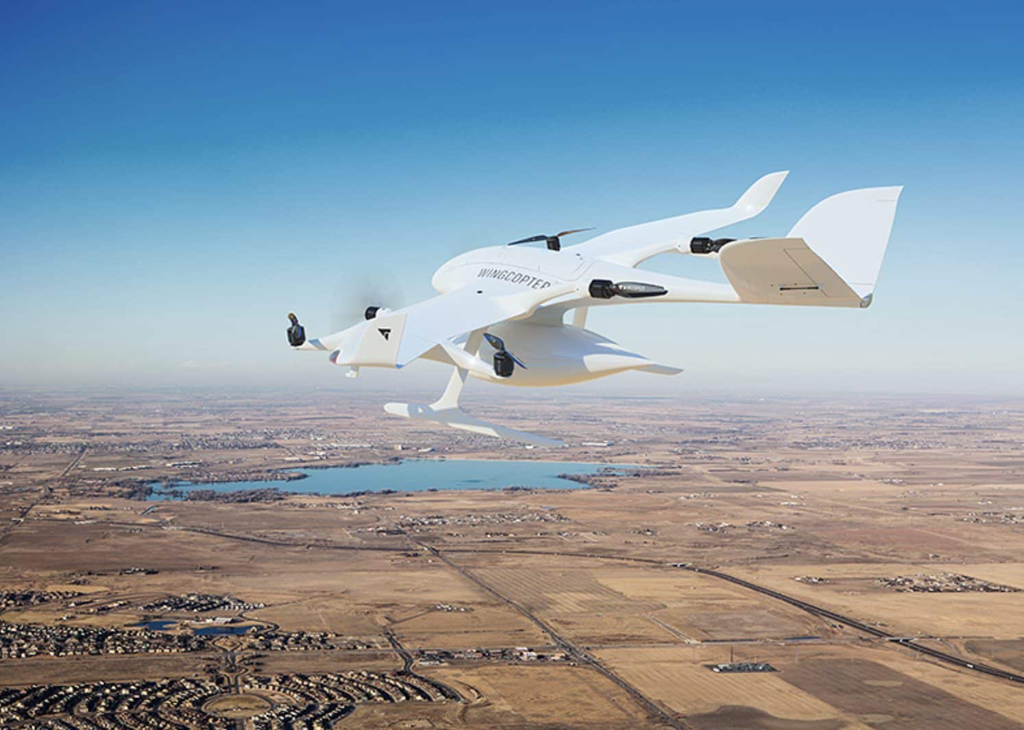 Wingcopter drone deliveries