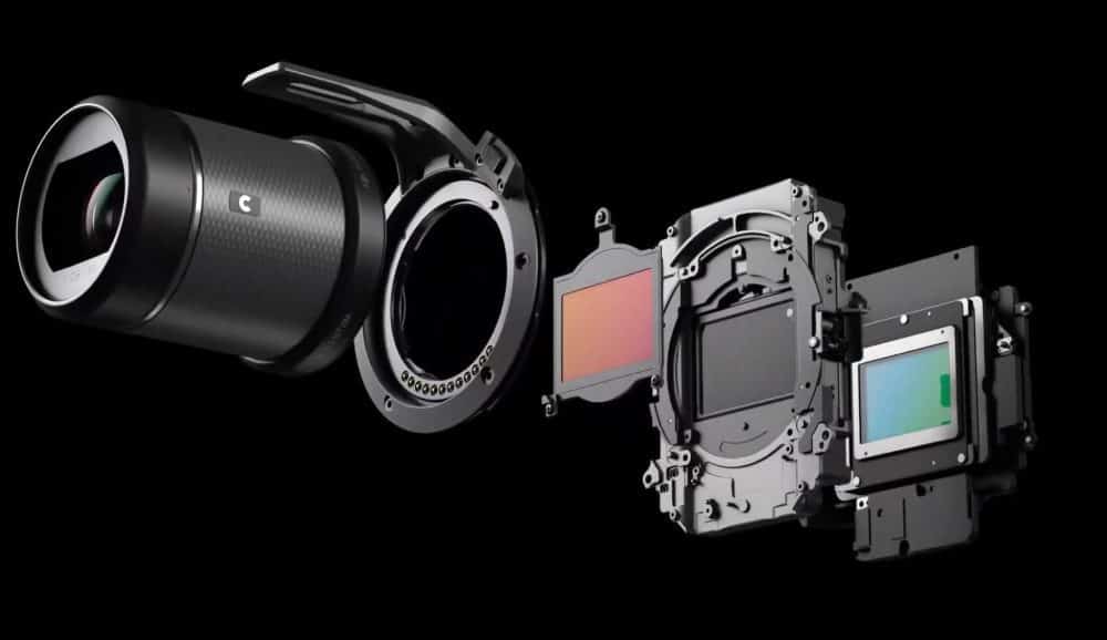 DJI Ronin 4D presented on stage during the launch livestream.
