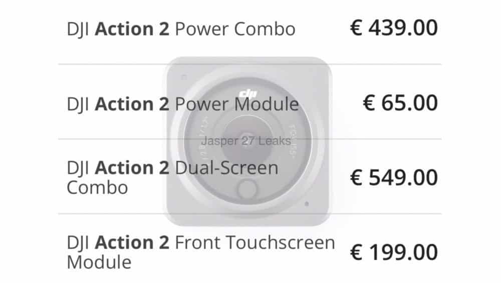 DJI Action prices