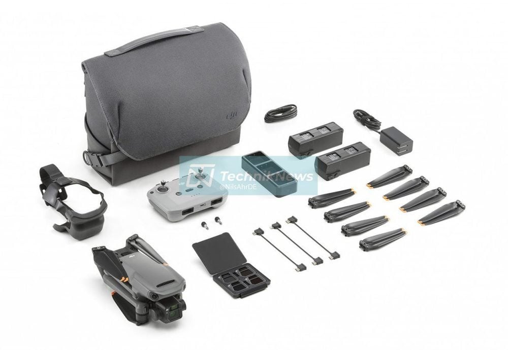 DJI Mavic 3 Fly More Combo - DJI Mavic 3 - What is in the box?
