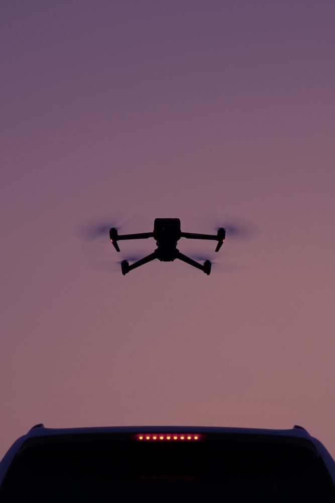 Vertical DJI Mavic 3 image from the canyon and mountain shoot.