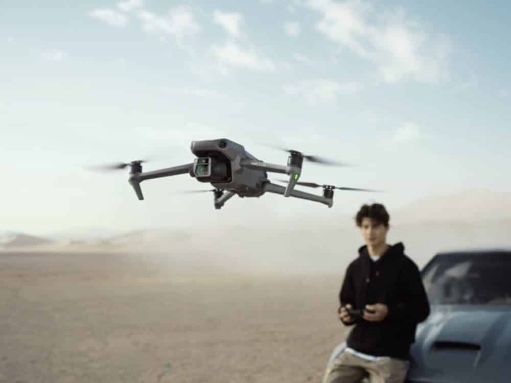 DJI Mavic 3 product photography that accompanied the leaked pricing details.