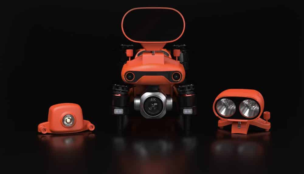 Autel Robotics highlights the new features of the Autel EVO II Enterprise drone in a video. They include a stone, loudspeaker, thermal camera, RTK, and ADS-B In.