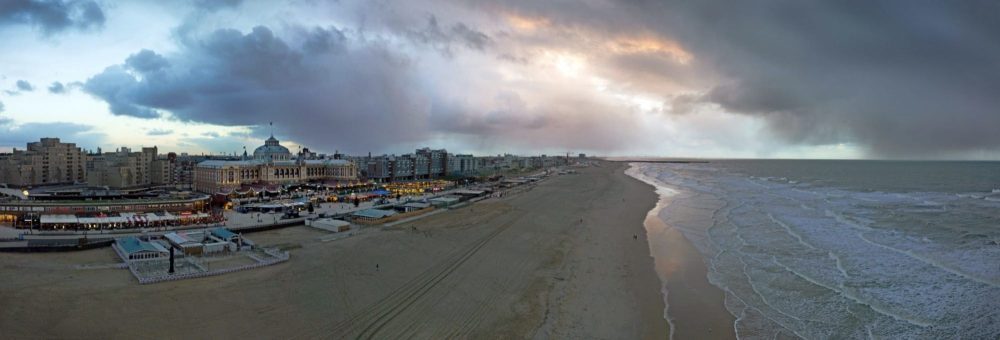 Panorama stitched in Photoshop from three raw Mavic 3 photographs.