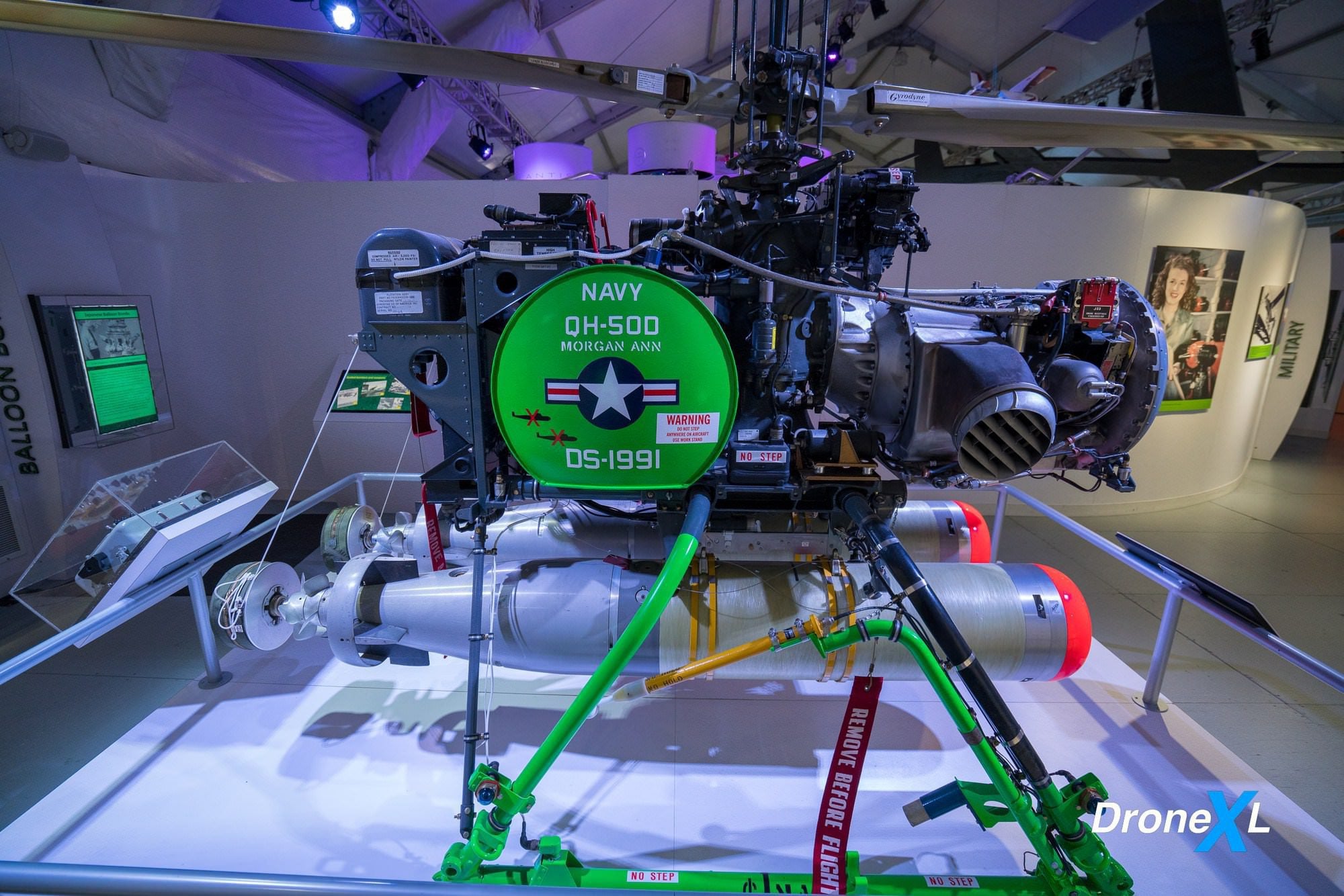 Another angle on the Gyrodyne QH-50 DASH, which logged 43 years of military service.