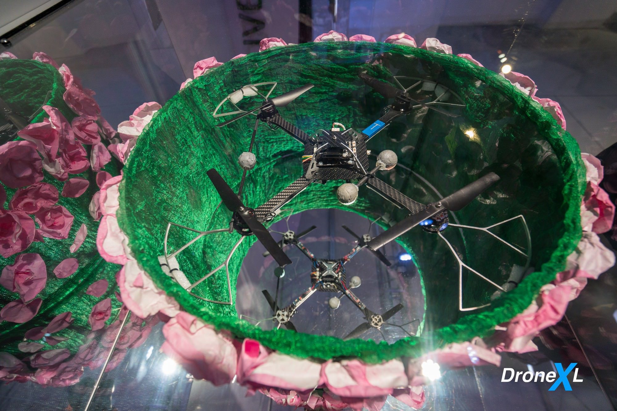 Exhibit text linking Sparked to the Cirque du Soleil Broadway musical Paramour.