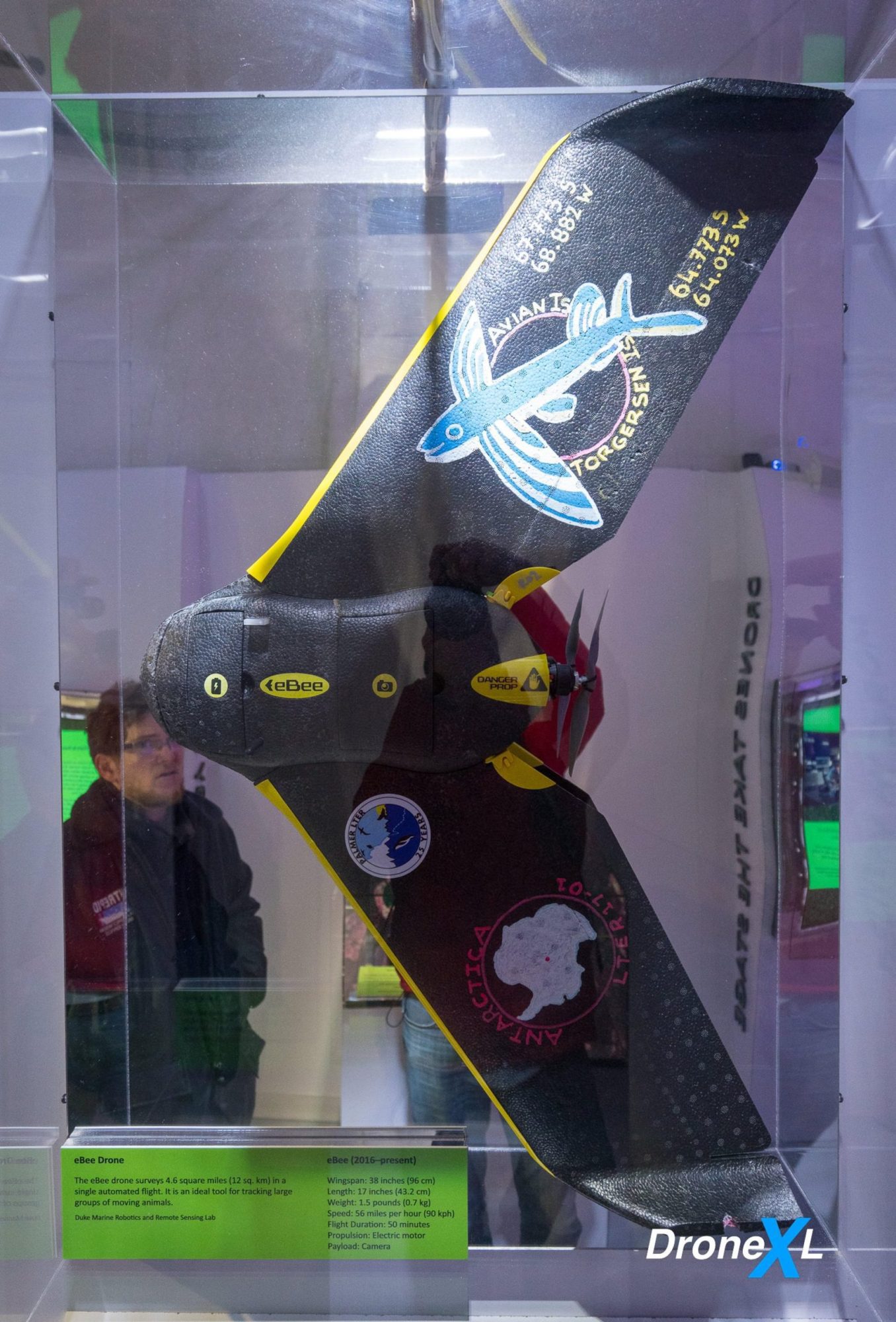 Sparked section on drones used for theatrical performance and stagecraft.