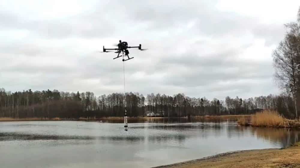 New tech enables DJI M300 RTK drone to autonomously collect water samples