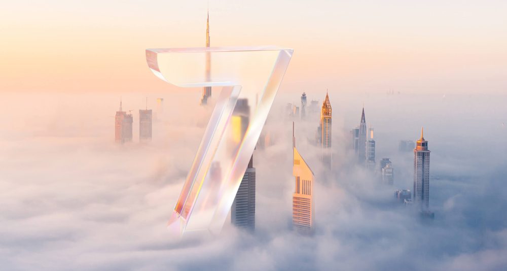 Promotional artwork for the SkyPixel 7th Anniversary Aerial Photo and Video Contest.
