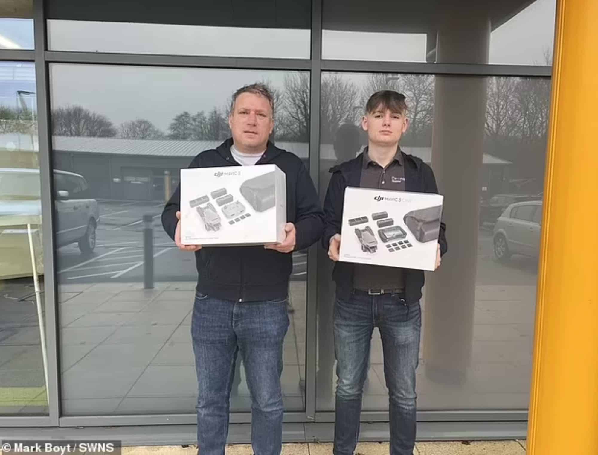 A drone store in England was targeted in a "soul-destroying" $190,000 burglary over the holiday break. The thieves made off with 18 high-tech DJI Mavic 3 drones, DJI Mini drones, two cameras, DJI goggles, and accessories.