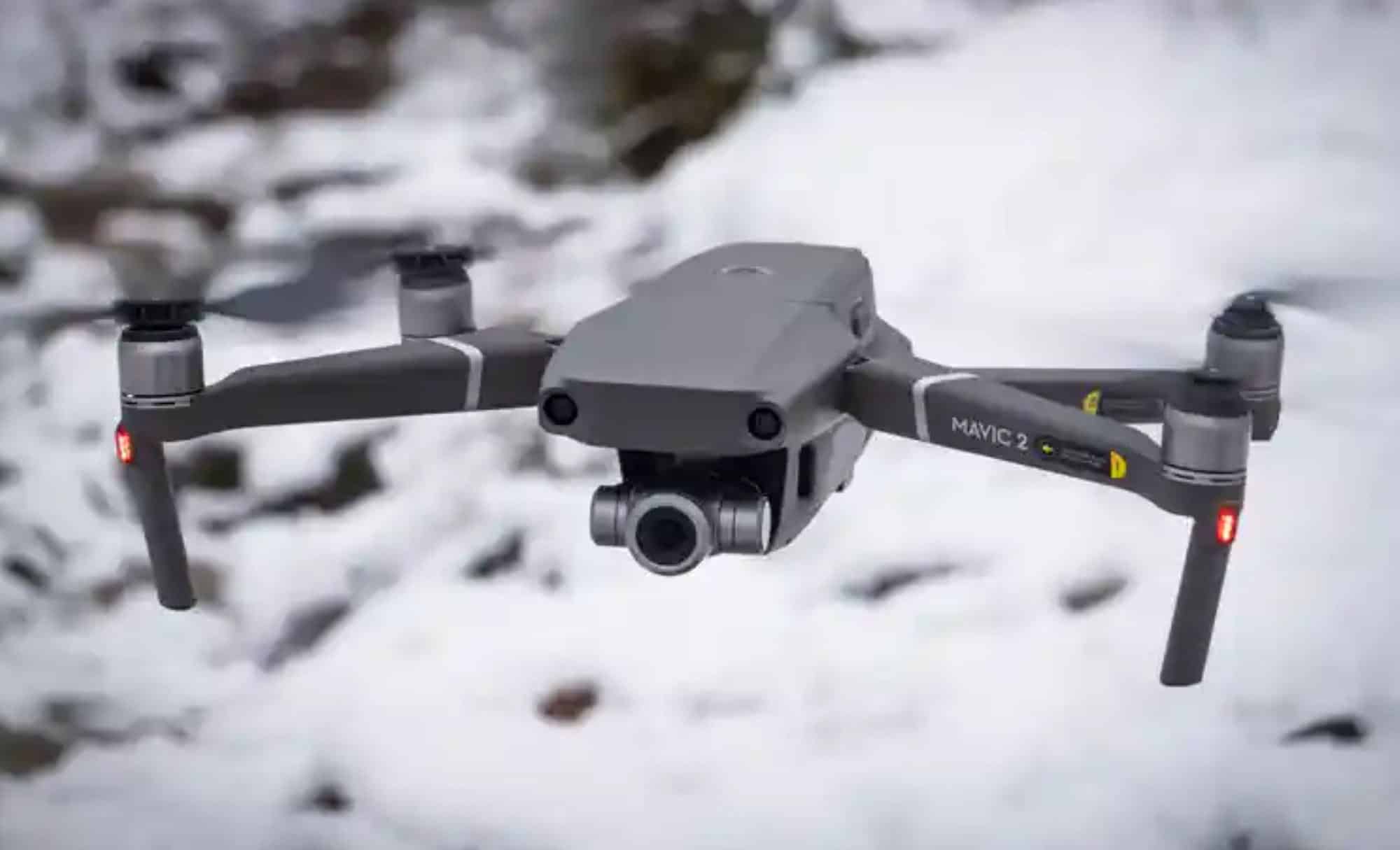 DJI Mavic 2 Zoom in action