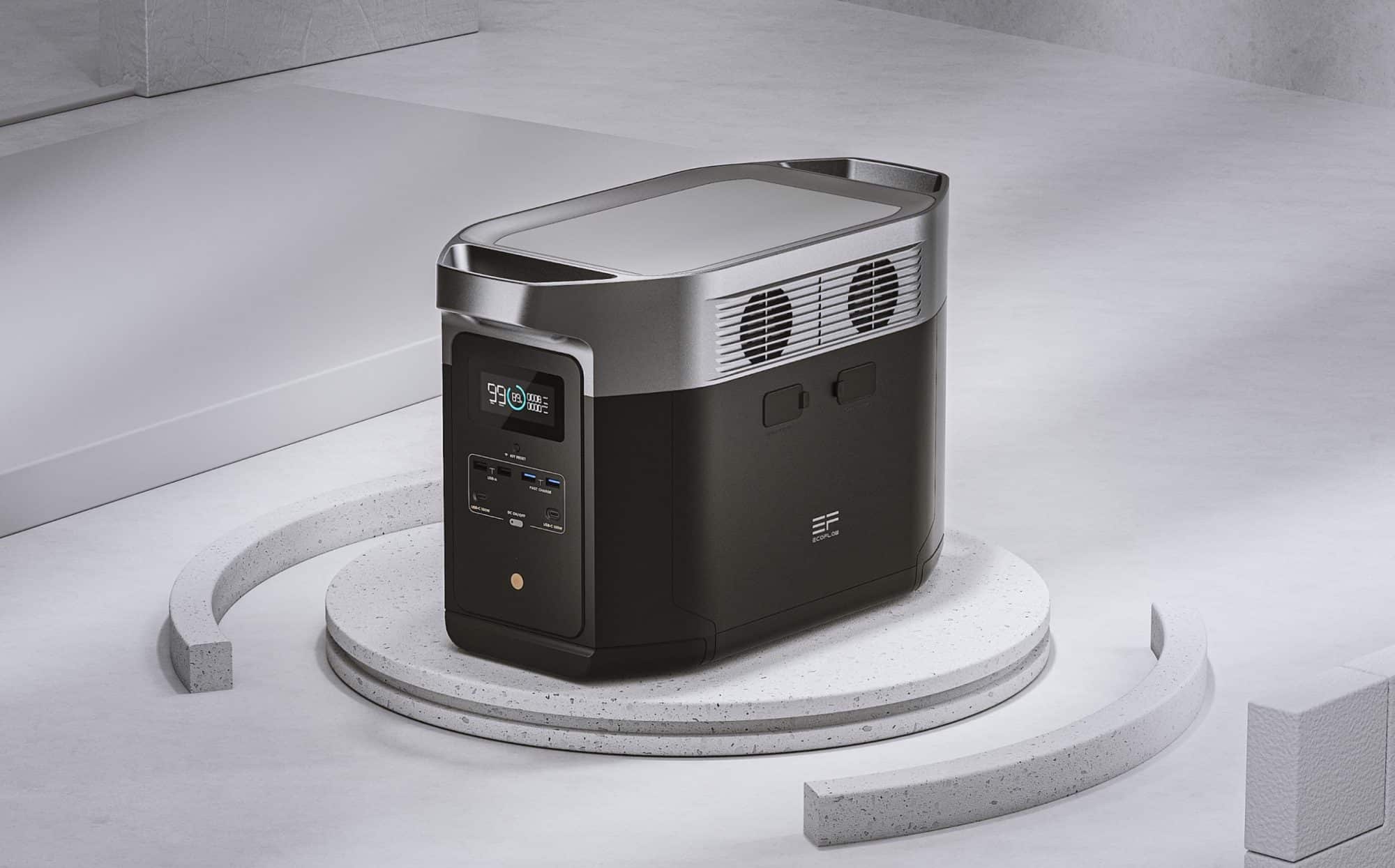 How to keep your drones charged during remote operations? Meet the EcoFlow DELTA Max power station.