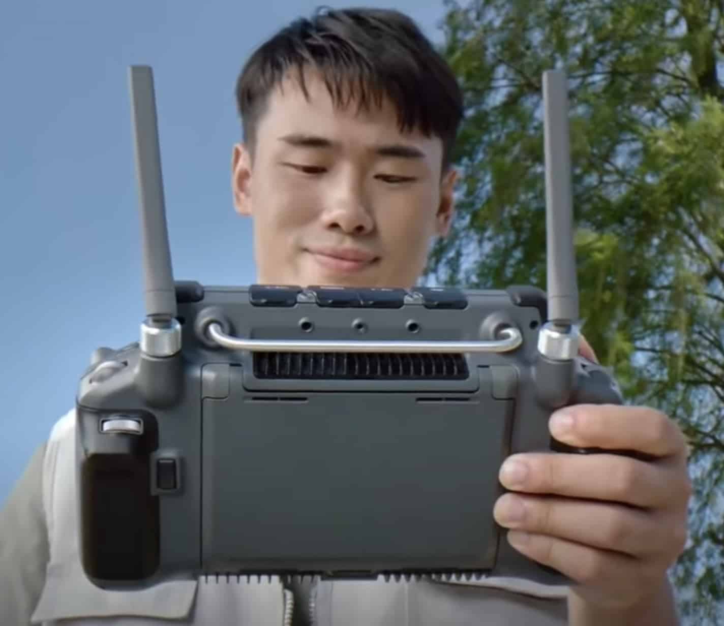 Msinger on the Mavic forum pointed out that the new DJI RC Plus looks similar to the remote controller in the many Agras T40 videos.