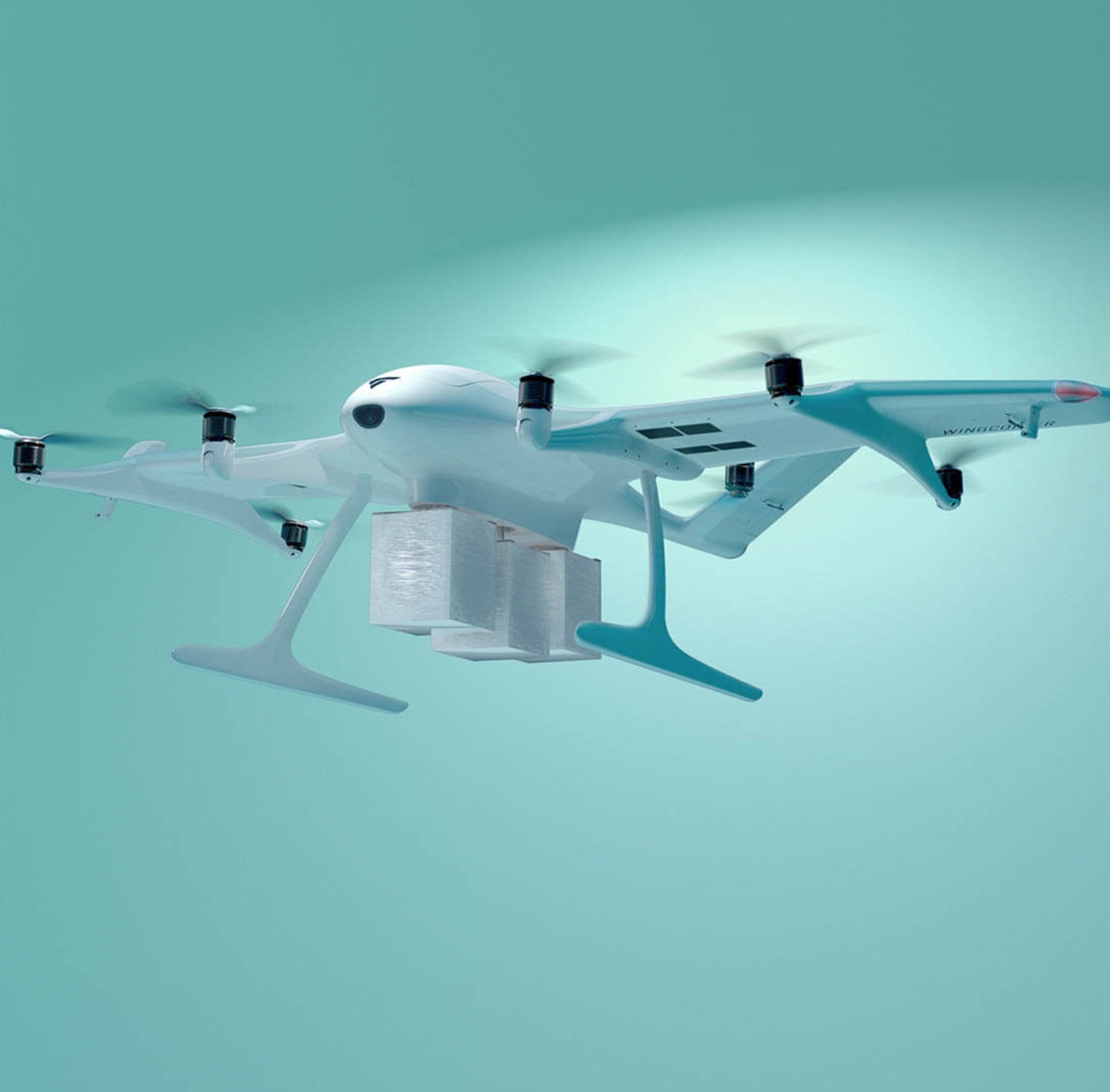 German startup Wingcopter supplies its 198 model to partner UAV Del Peru.