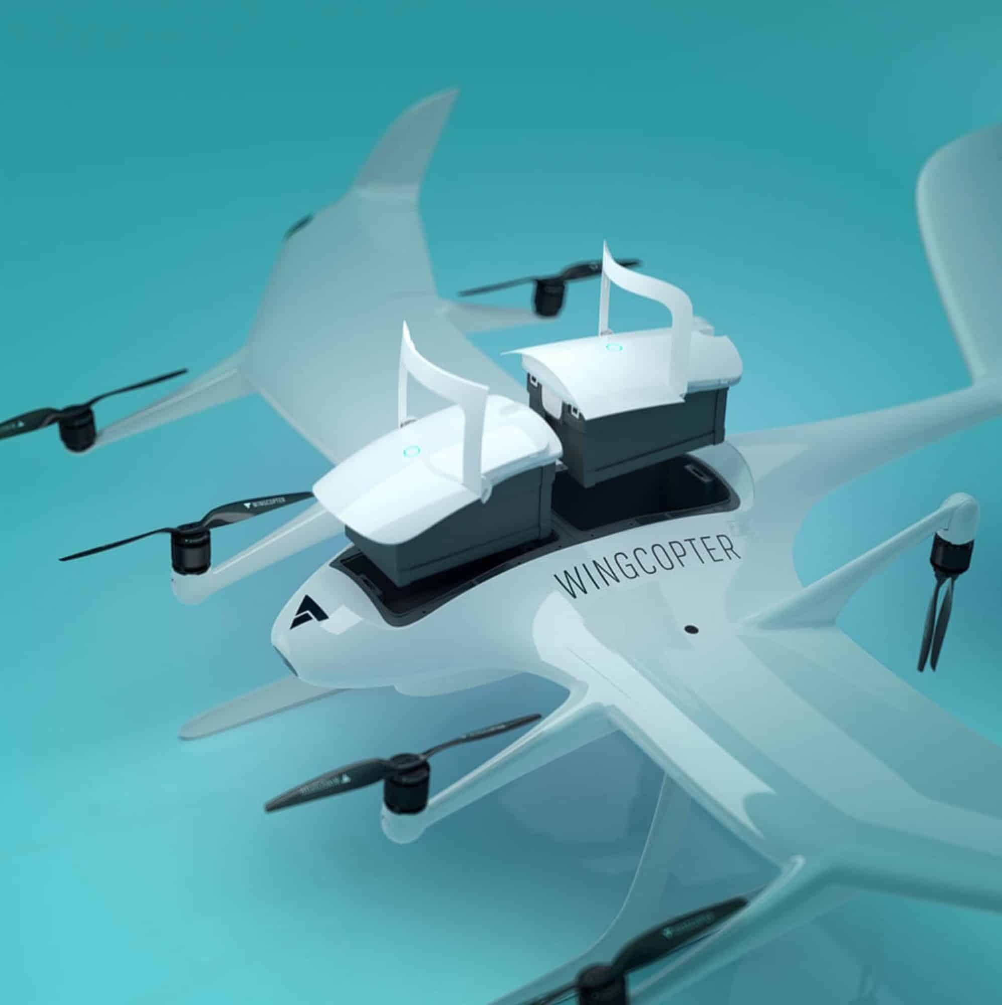 Wingcopter 198 delivery drone, the aircraft Wingcopter and UAV LATAM will fly in Peru.