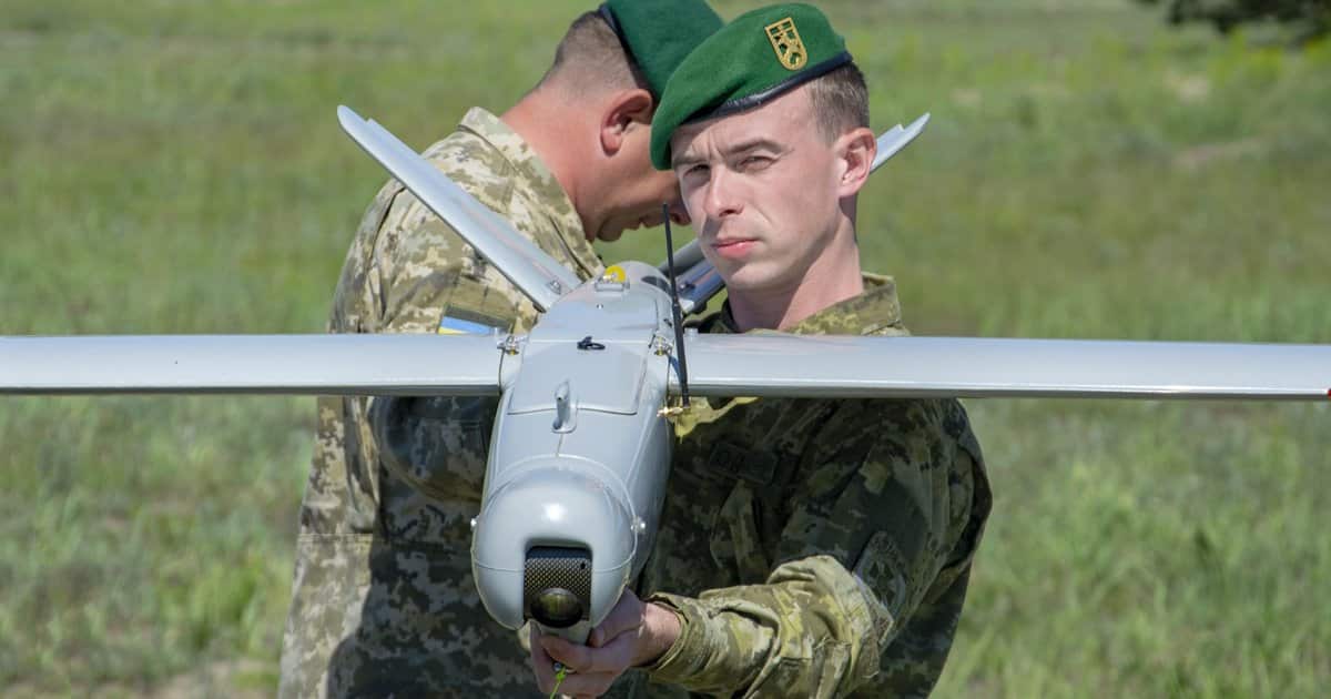 Ukrainian UAV Leleka-100 recon drone