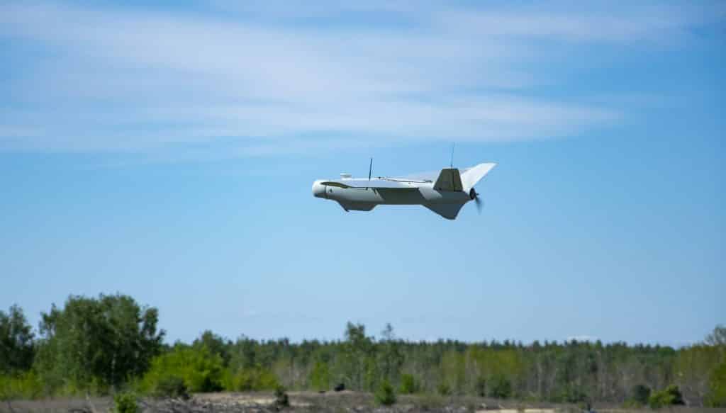 Ukrainian UAV Leleka-100 recon drone