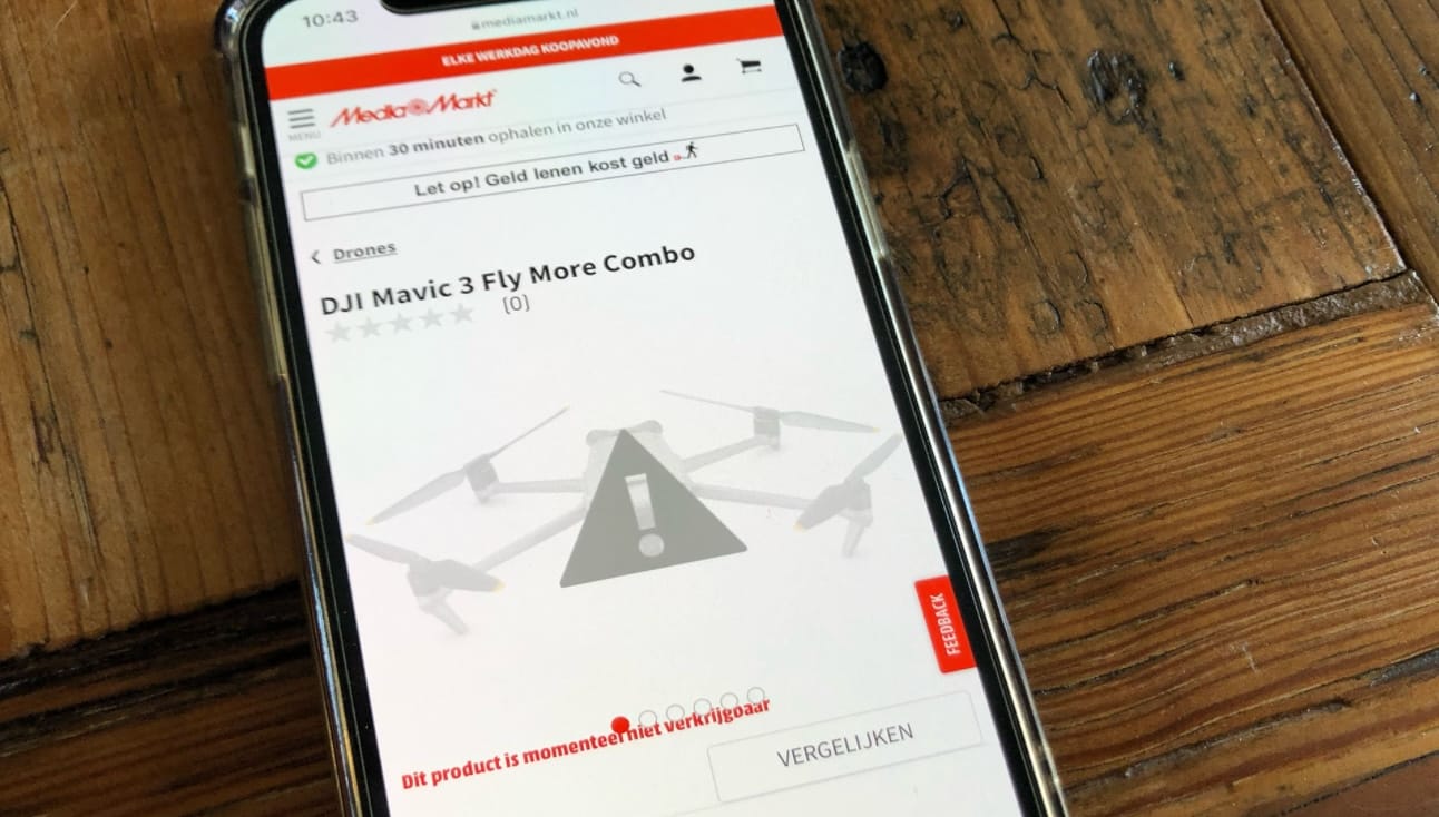 Electronics retailer bans DJI because of ties with Russia immediately