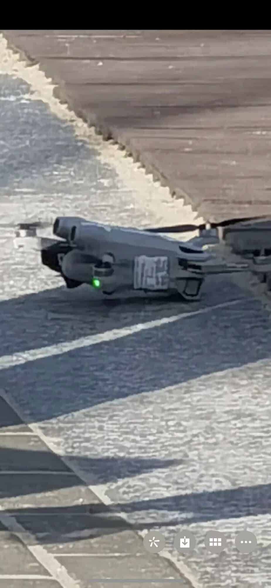 Tall leak image showing the DJI Mini 3 and its remote controller together.