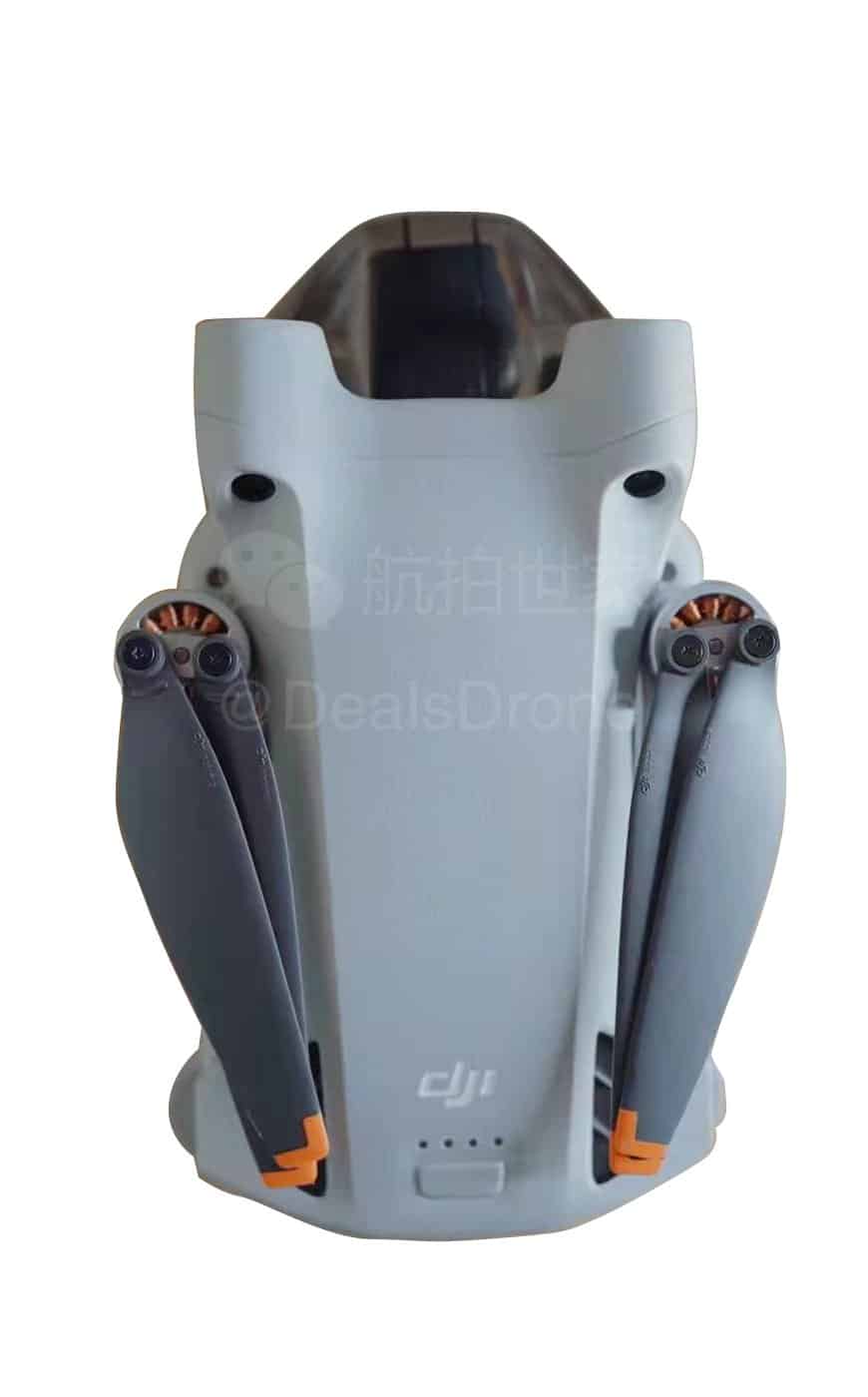 DJI Mini 3 body, built to cram function into a sub-250-gram airframe.
