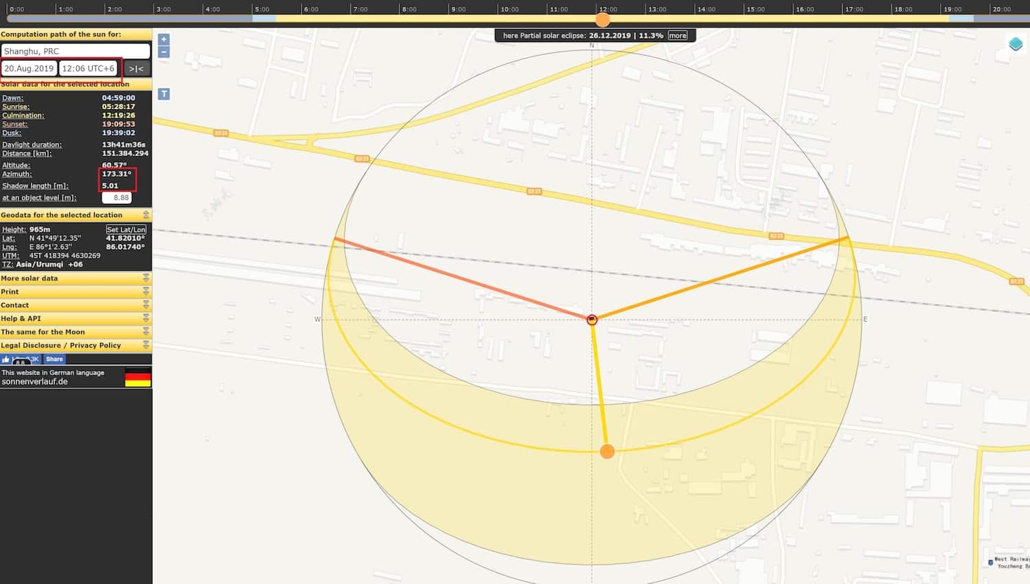 Screenshot of Google Earth Pro historical satellite imagery of the same rail yard.