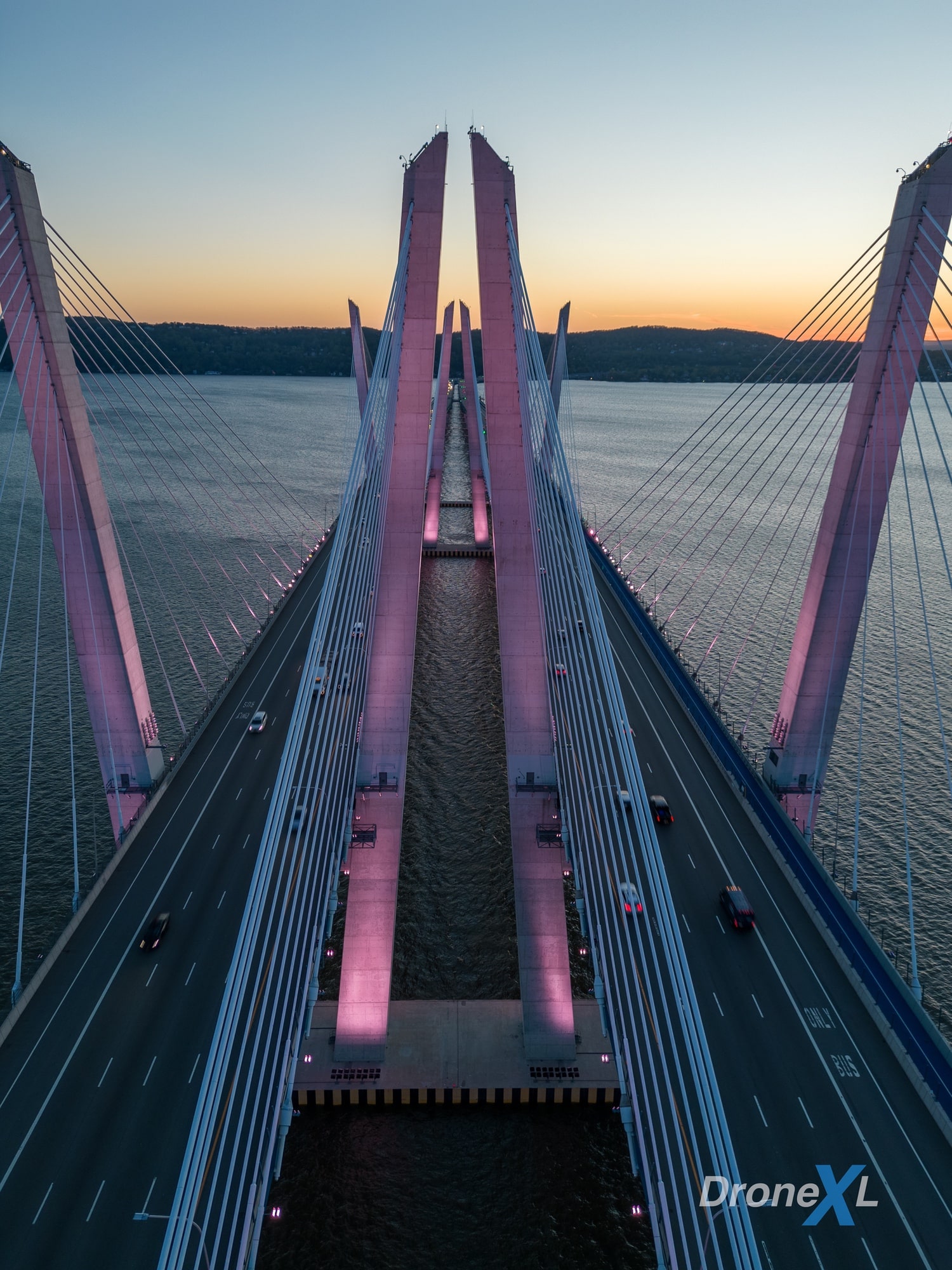 Vertical HDR aerial photo merged in post from five DJI Mini 3 Pro JPEG frames.