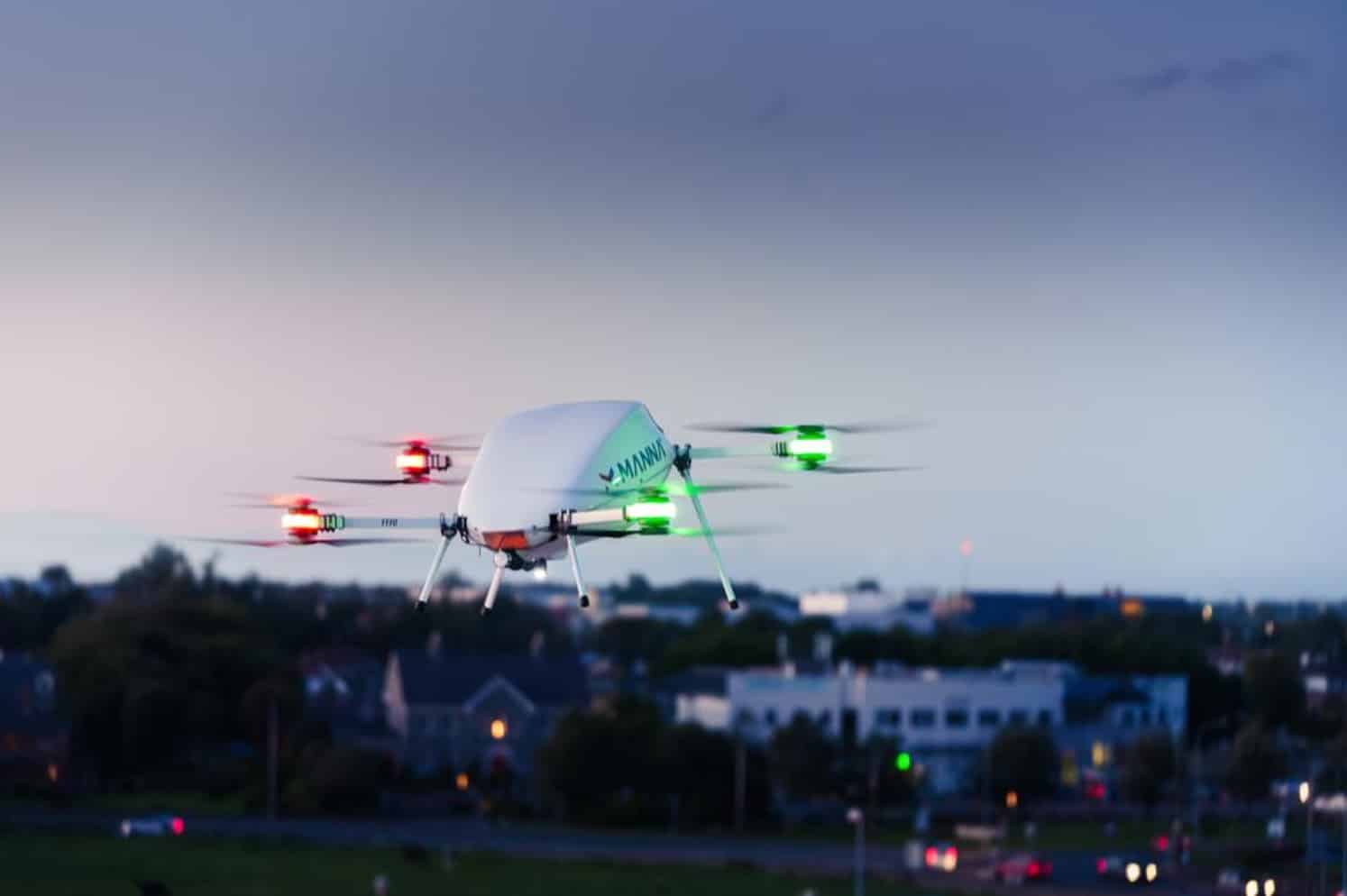 Bobby Healy (Manna Drone Delivery): “We get almost no complaints”