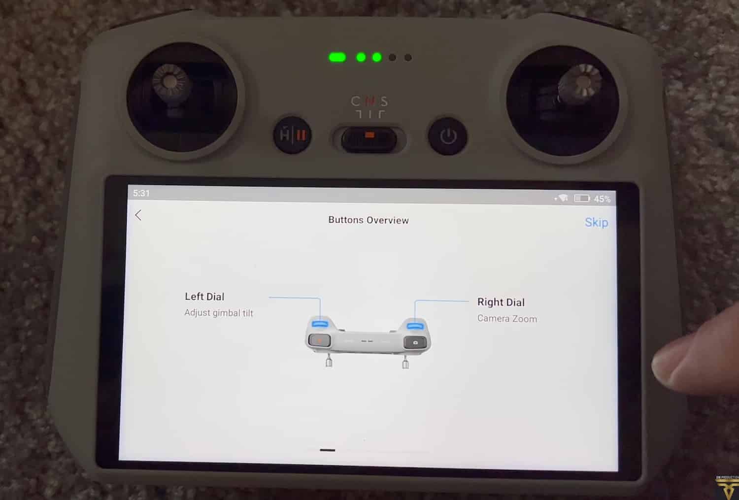 DJI Mini 3 Pro RC remote controller first review