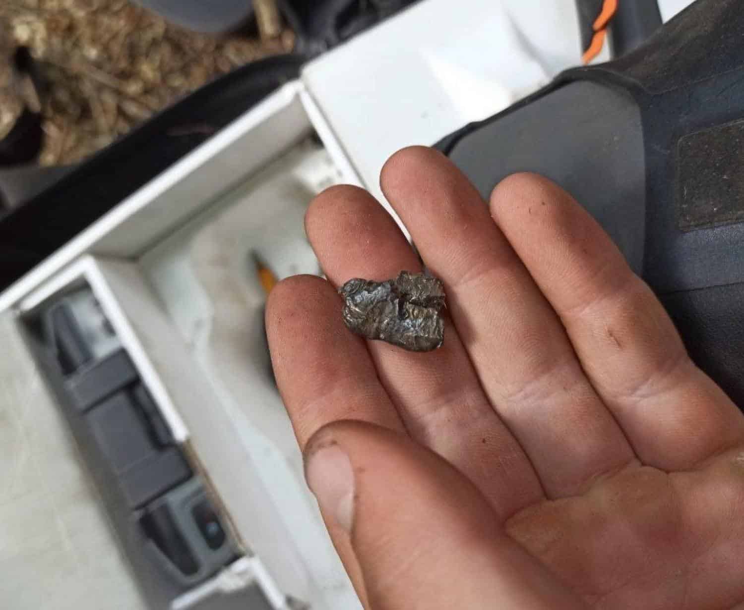 The battered Mavic 3 that had spotted for Russian artillery for months.