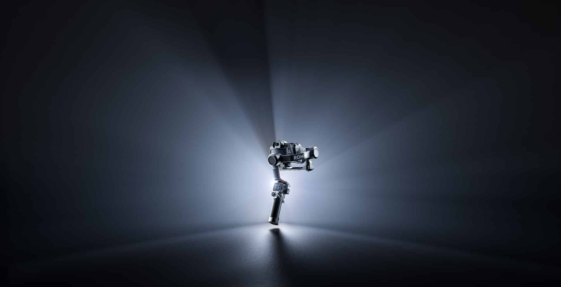 DJI RS 3 key visual released with the Ronin series announcement.