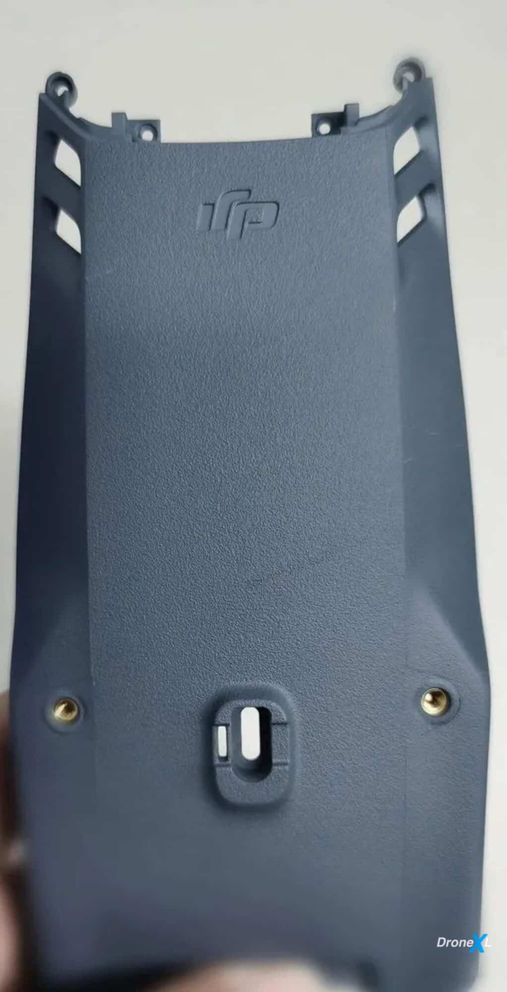 Top cover showing how an accessory connects through USB-C.