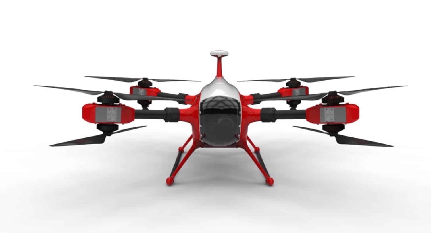 Drone saves a 14-year-old from drowning
