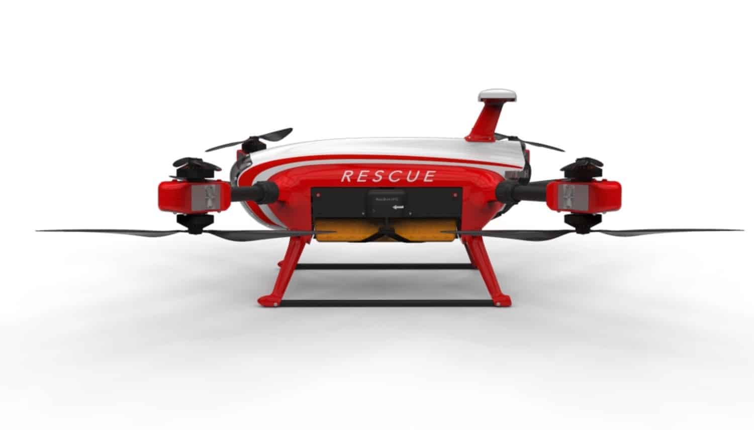 Drone saves a 14-year-old from drowning