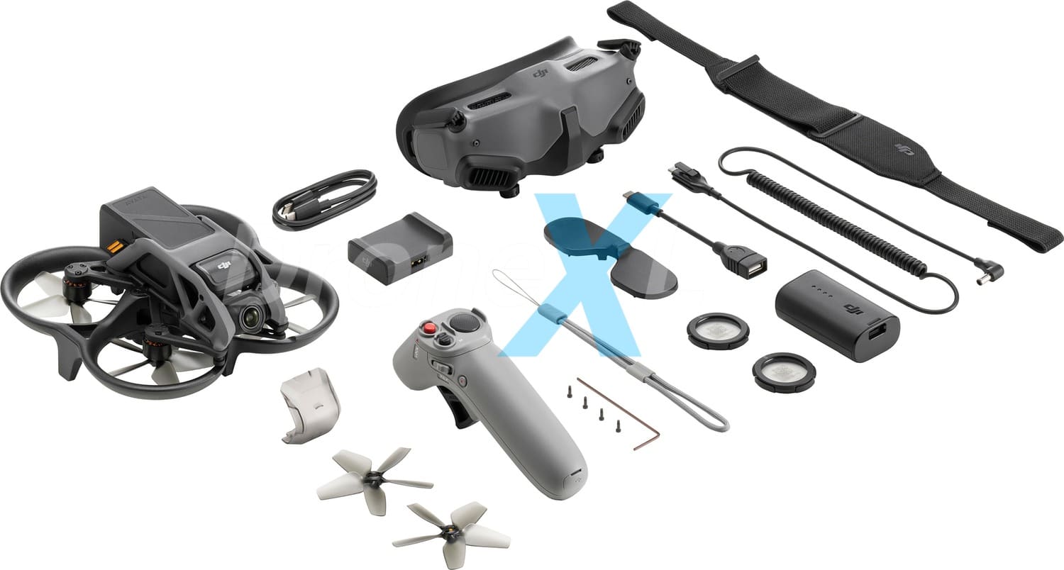 DJI Avata specs and product photos of new DJI cinewhoop drone