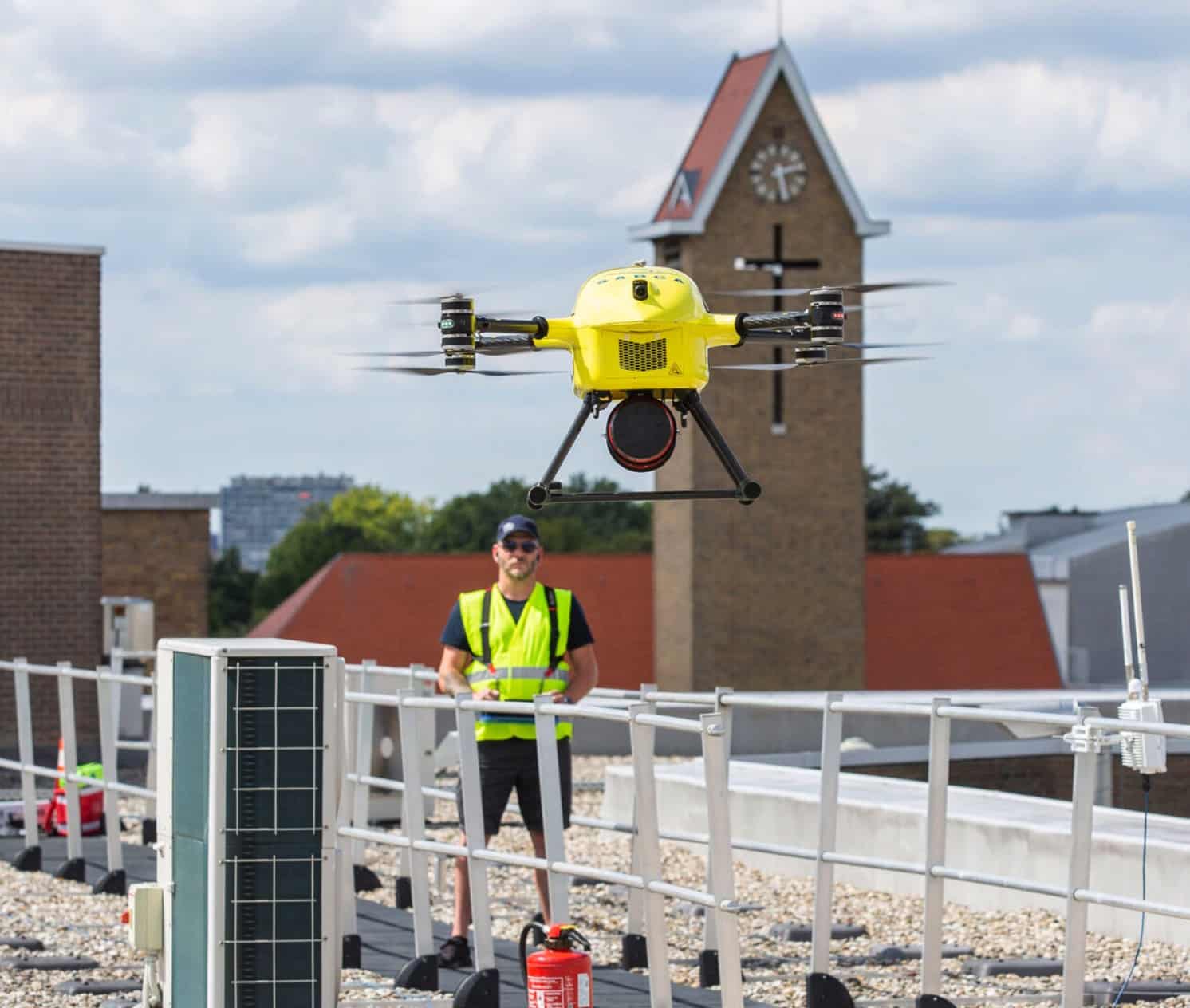 Belgium has a first with the first drone transport of human tissue