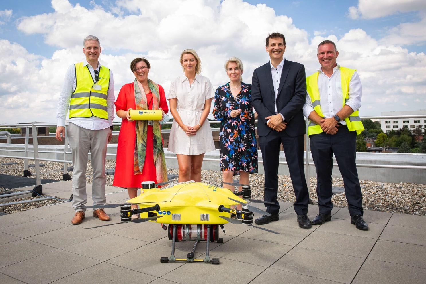 Belgium has a first with the first drone transport of human tissue