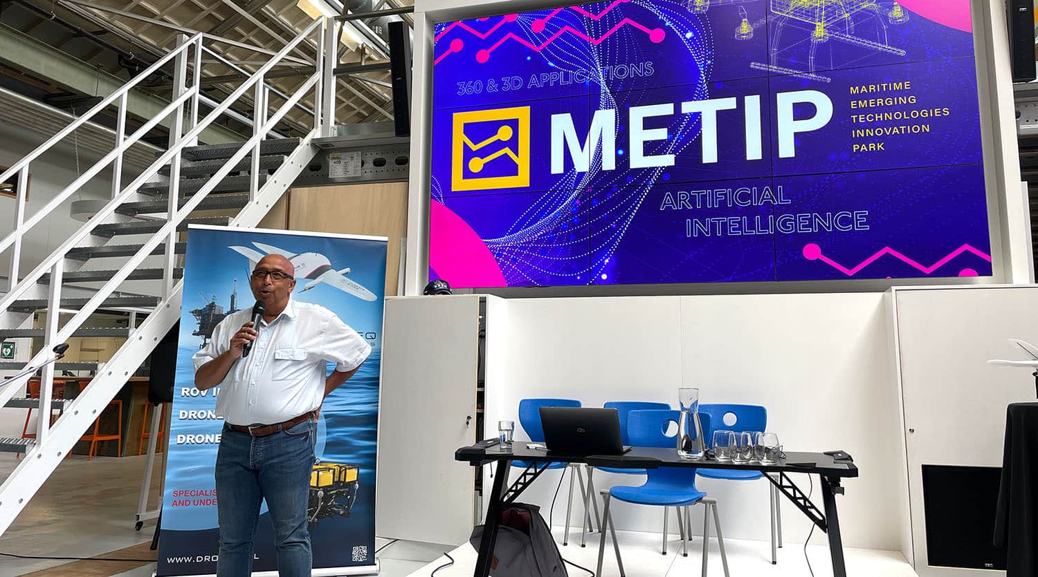 An experimental drone transport flight to Texel was canceled at the last minute