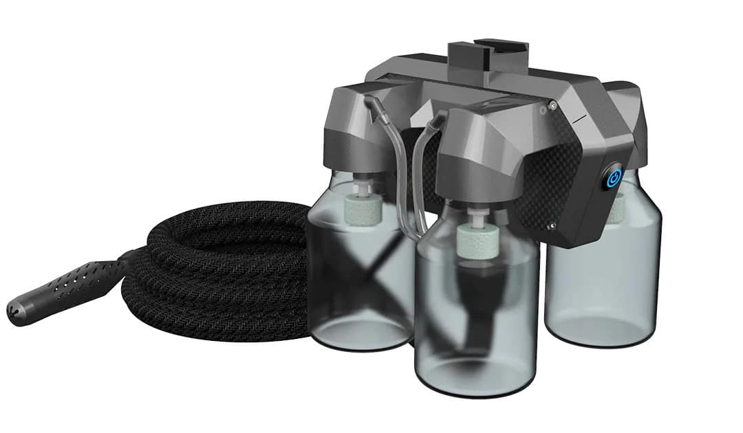 3D render of the Nero Poli water sampler that Sphere Drones built with Sydney Water.