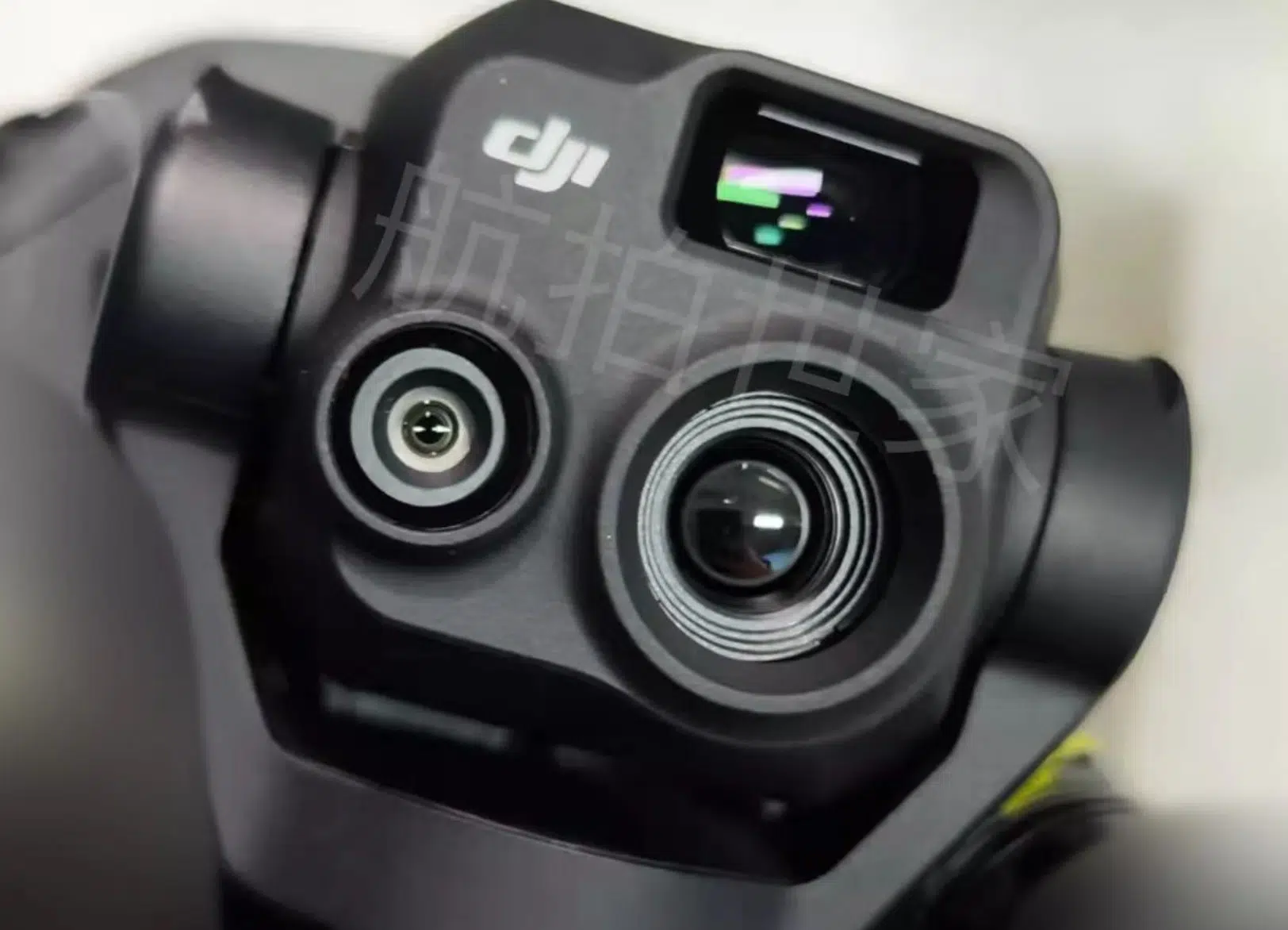 Earlier leaked photo showing the Mavic 3 Enterprise multi-sensor camera with zoom and thermal lenses.