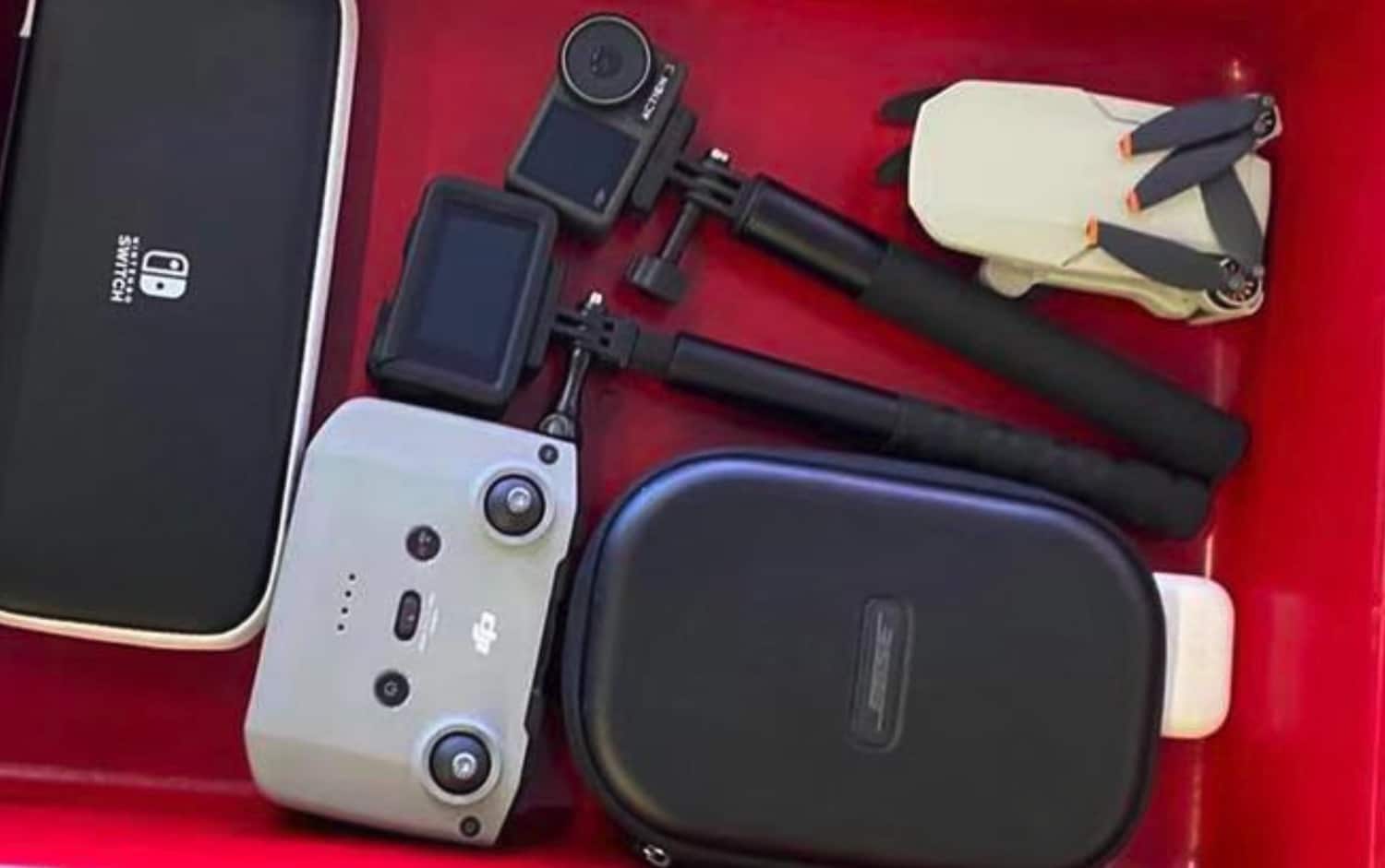Teaser frame showing the DJI Action 3 returning to a traditional action camera shape.