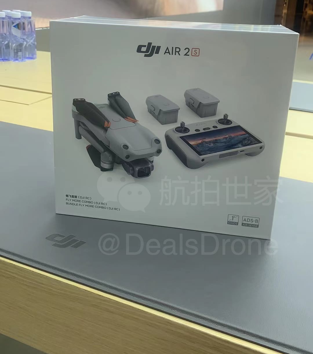Photo of the DJI Air 2S with the DJI RC. Source: DealsDrone.