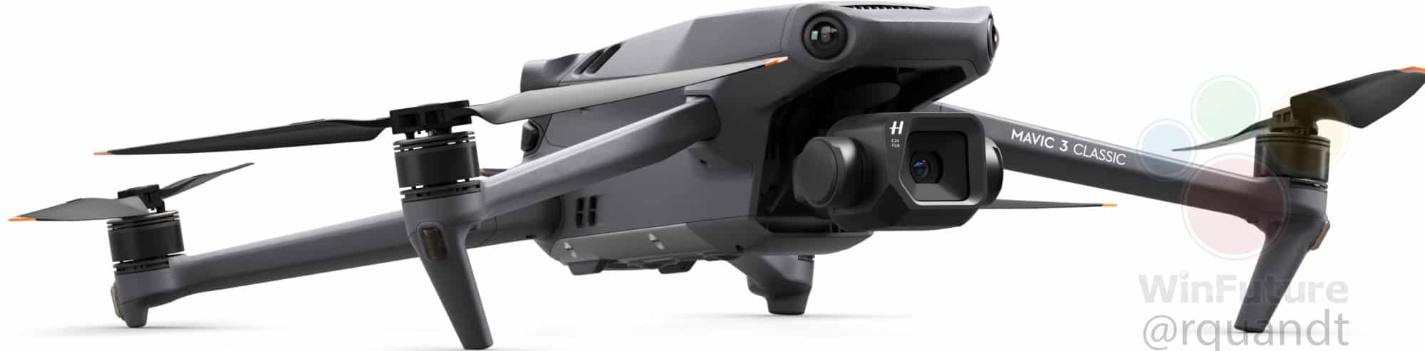 Leaked DJI Mavic 3 Classic photo published by German tech site WinFuture.