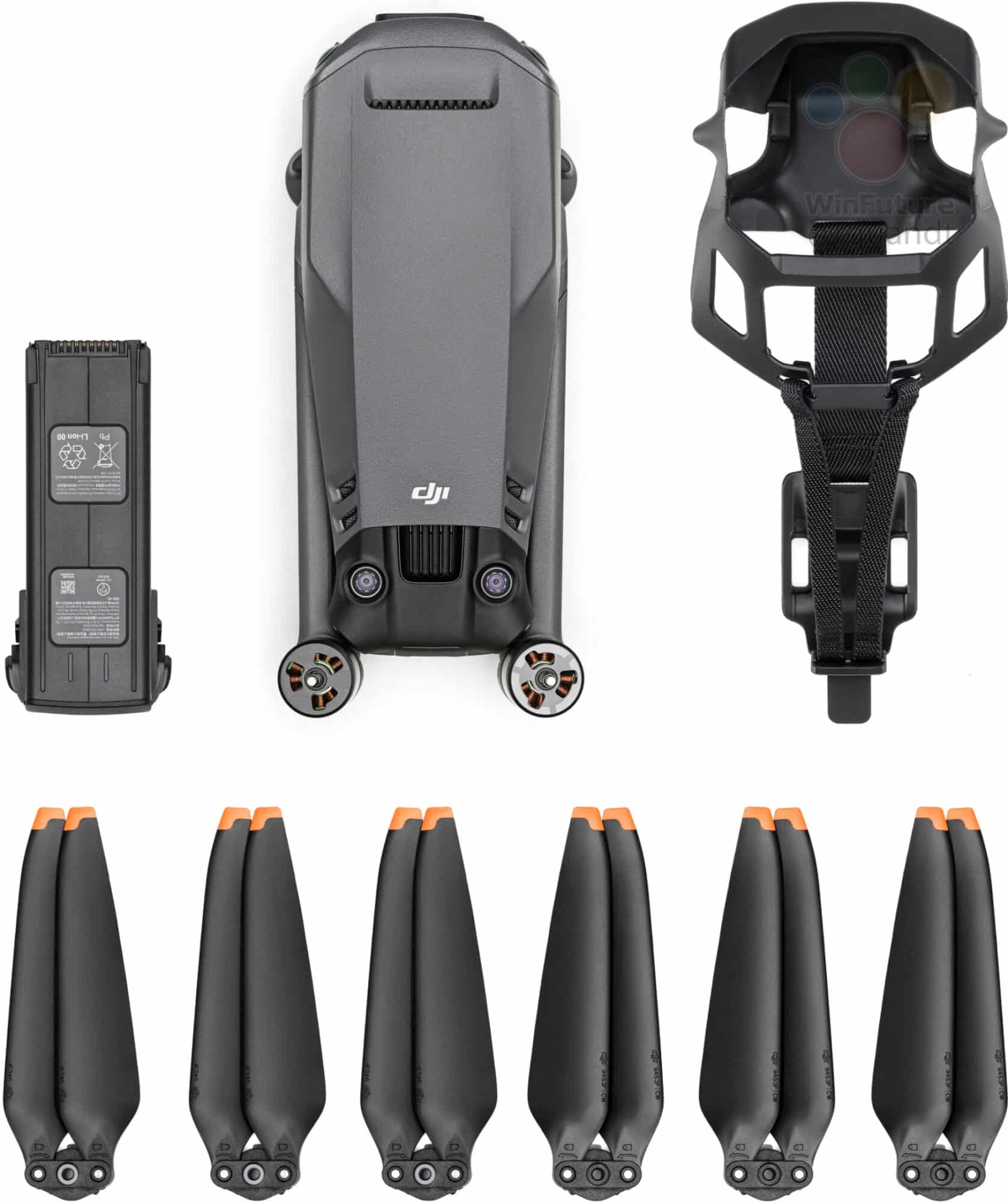 Vertical leaked image of the DJI Mavic 3 Classic ahead of its release.