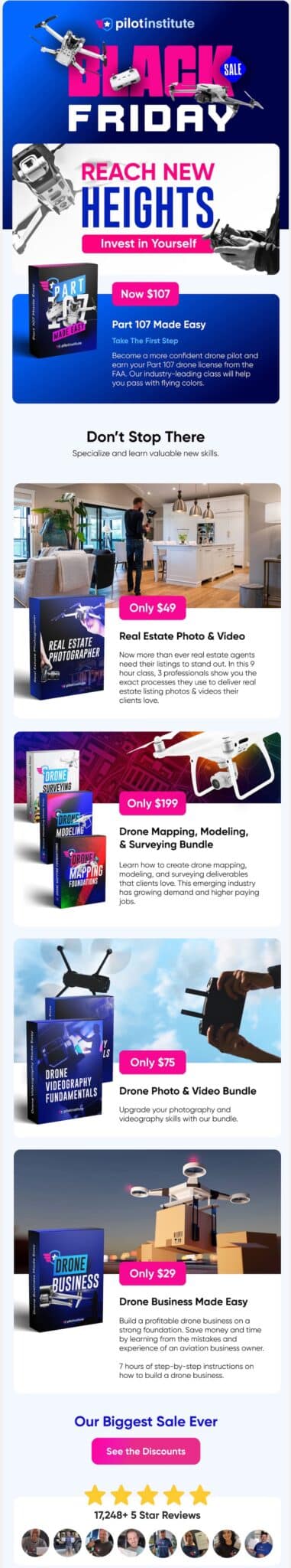 Get your FAA drone license for less during this Black Friday sale!