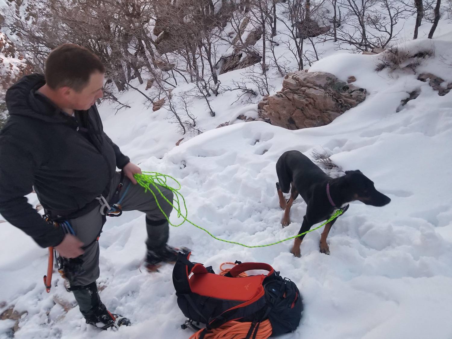 Search and Rescue Team Uses Drone to Save Lost Dog in Utah