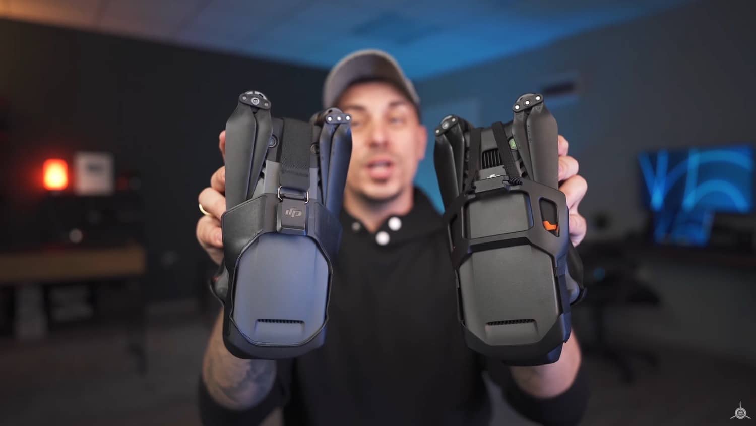 The DJI Mavic 3 Classic with its redesigned propeller strap that buckles at the back.