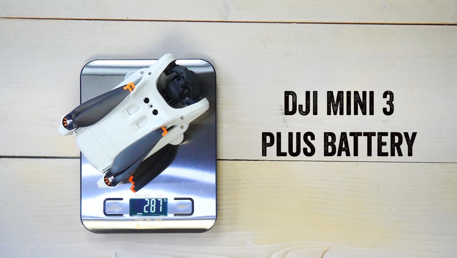 DJI Mini 3 flown in cold winter conditions that cut real-world battery life.