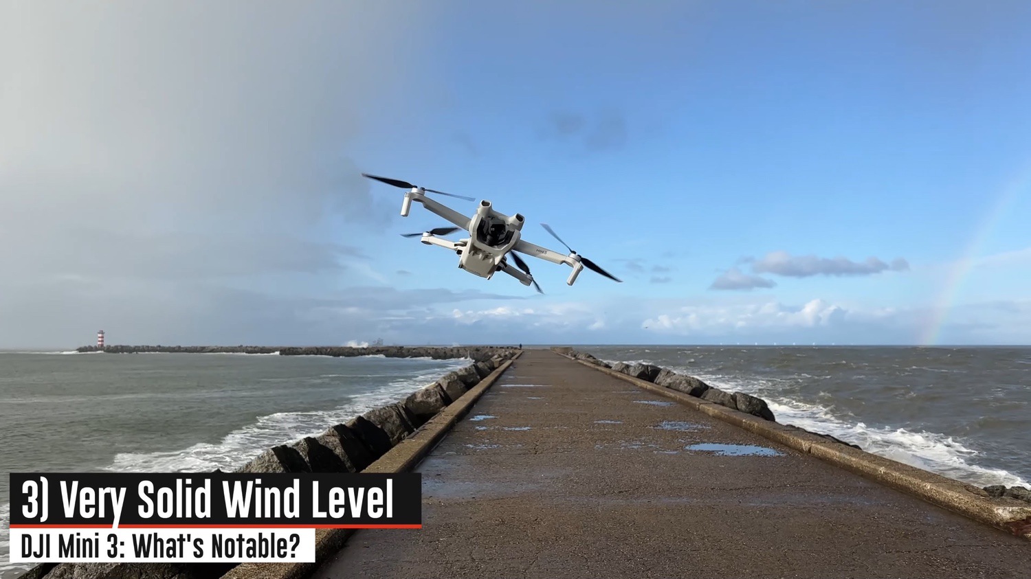 Today, we're doing a complete, in-depth review of the new DJI Mini 3. Now all the footage that you see right now on the screen is coming directly out of the camera itself. So there's no editing or tweaking to that footage. It's straight out of the drone.
